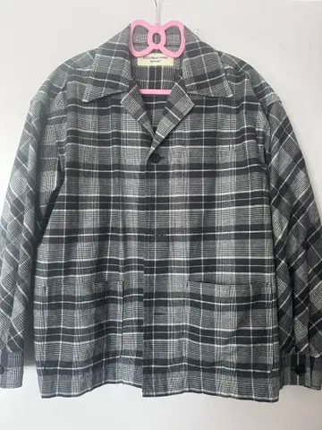 BEAMS BOY 체크 무늬 긴팔 셔츠