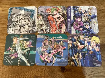 아라키 히로히코 원화전 죠죠전 아트 코스터 6장 세트