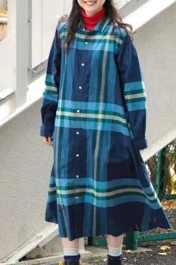 빔즈 보이 빅 타탄 원피스