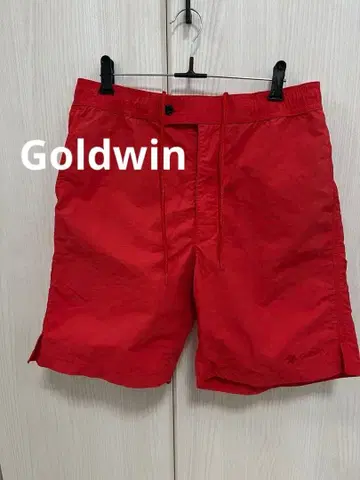 Goldwin 골드윈 나일론 하프 팬츠 M 사이즈 오렌지