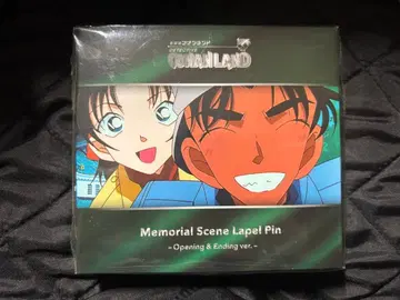 명탐정 코난 메모리얼 장면 핀 배지 세트 (헤이지&카즈하)