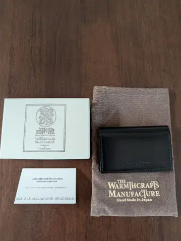 THE WARMTHCRAFTS MANUFACTURE 명함지갑
