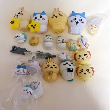 치이카와 (먼작귀) 가챠가챠 모음 세트 하치와레 토끼 마스코트