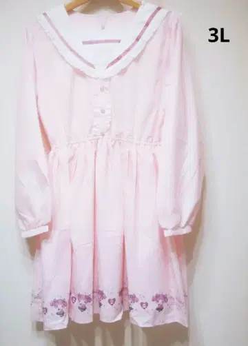 새상품 산리오 마이멜로디 원피스 토끼 귀 세일러 카라