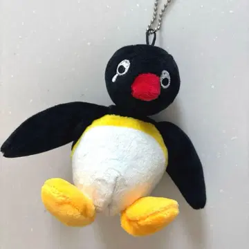 [ 핑구 ] PINGU 봉제 인형 메소메소 핑구 공 체인 마스코트