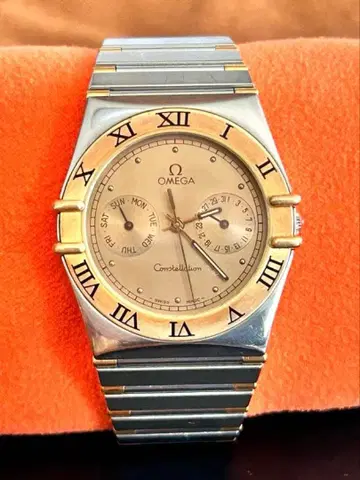 OMEGA [콘스텔레이션 데이데이트] 남성용 쿼츠