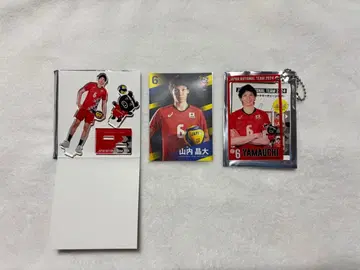 배구 야마우치 아키히로 선수 굿즈 묶음 판매