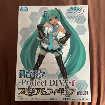 하츠네 미쿠 project diva-f 프리미엄 피규어