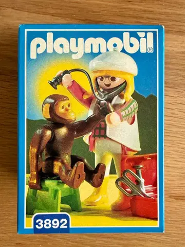 플레이모빌 Playmobil 3892 원숭이와 수의사 단종 레어
