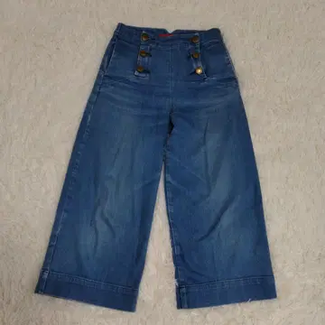 구제 RED CARD 데님 세일러 팬츠 토미오카 요시코 콜라보