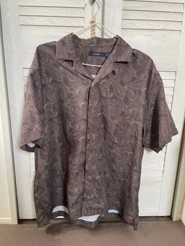 RAGEBLUE 페이즐리 무늬 반팔 셔츠 M 사이즈 셋업