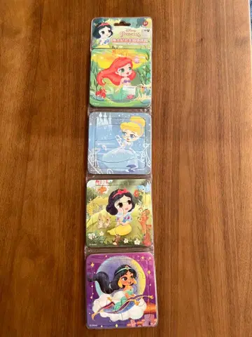 디즈니 프린세스 퍼즐 4장 세트