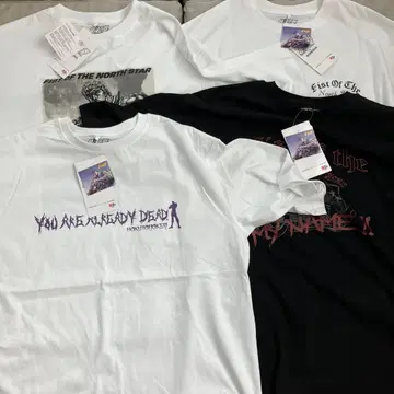 북두의 권 T셔츠 LL 워크맨 택 포함 새상품 반팔 4장 세트