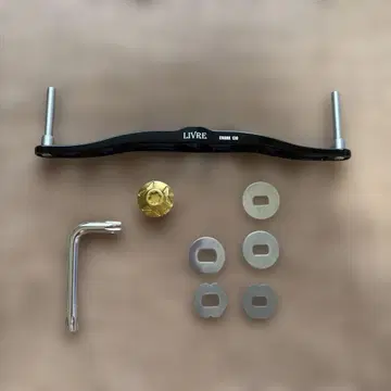 리브 크랭크 130mm 샤프트 다이와 우핸용 센터 너트