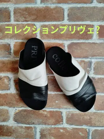 collectionPRIVEE 컬렉션 프리베 양가죽 샌들