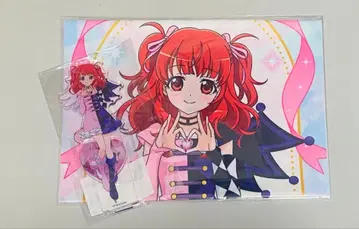 마루쿠지 프리티 리듬 하루네 아이라 아크릴 스탠드 태피스트리