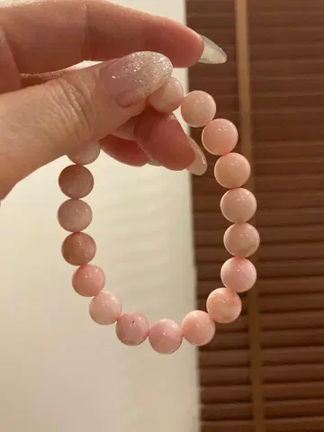 처분 가격! 핑크 오팔 10밀리 초반, 안지름 16.5cm