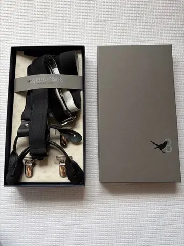 [새상품급] 서스펜더 블랙 Bretelle&Braces 결혼식 포멀