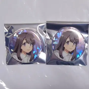 청춘 돼지 녀석은 산타클로스의 꿈을 꾸지 않아 홀로그램 캔뱃지 우즈키