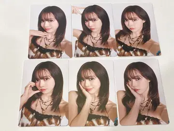 aespa SYNK 윈터 랜덤 트레이딩 카드 6종 컴프