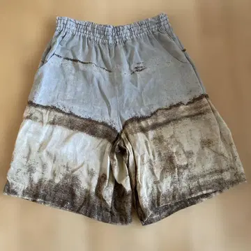 ZU CCA 그레이 브라운 숏팬츠 M