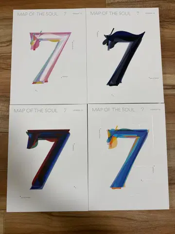 BTS MAP OF THE SOUL 7 4가지 형태 세트