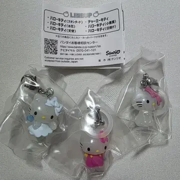 헬로키티 메지루시 액세서리 키티 천사 챠미 꽃