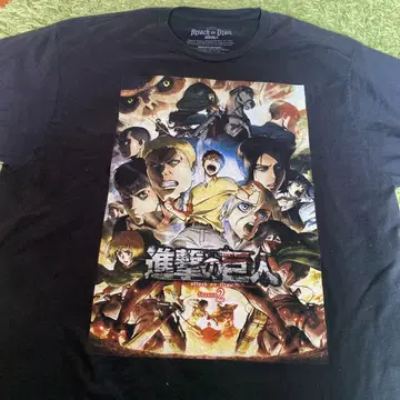 진격의 거인 Attack on Titan Season 2 T셔츠 XL