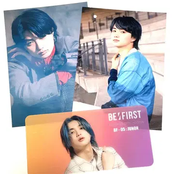 BE:FIRST 브로마이드 클리어 책갈피 주논 JUNON