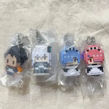 리제로 도트 피규어 참 스바루 에키드나 라무 렘