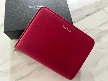 [ 미사용 새상품 ] Paul Smith 레드 접이식 지갑