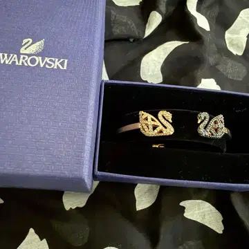 Swarovski 스완 모티브 팔찌