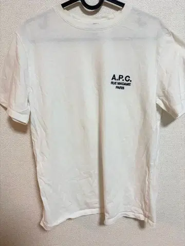 A.P.C. 화이트 T셔츠 XS