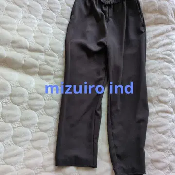 새상품급 mizuiro ind 다크 그레이 스트레이트 팬츠