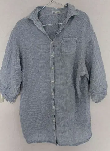 어스 뮤직앤에콜로지 스트라이프 셔츠