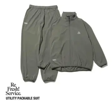 FreshService UTILITY PACKABLE SUIT L 카키