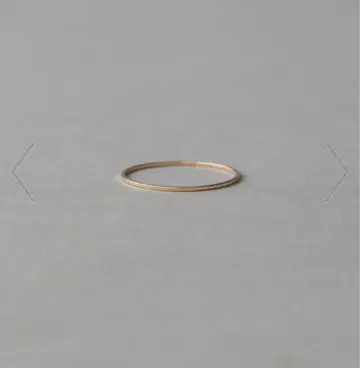 ete K10YG 와이어 반지 3호 핑키