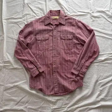 St. John's Bay 스트라이프 셔츠 M-tall 80년대 80s