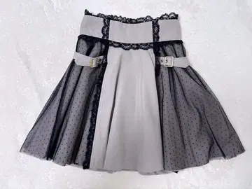 ROJITA 오버튤 허리 프릴 SK