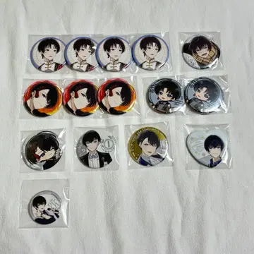 아오페라 시가키 아키라 캔뱃지 모음