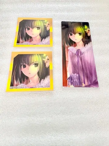 fgo 최종 재림전 특전 스티커 편성 카드 세트 쿠온지 아리스