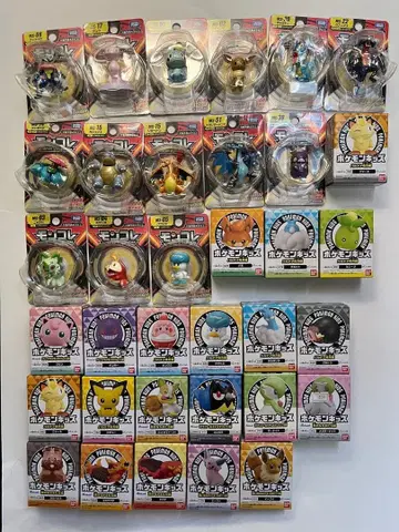 미개봉 몬코레 포켓몬 키즈 묶음 판매