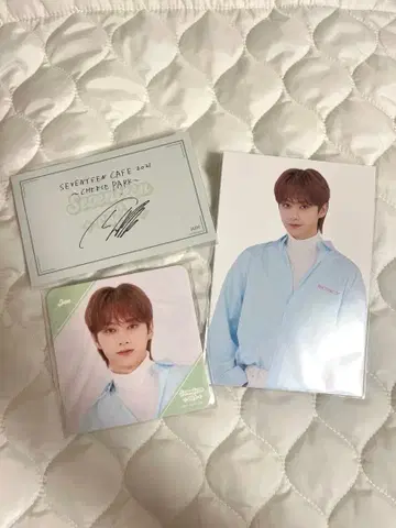 SEVENTEEN CAFE 2021 준 엽서 코스터