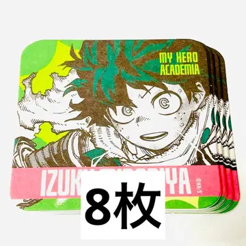 나의 히어로 아카데미아 원화전 아트 코스터 아토코 미도리야 이즈쿠 데쿠