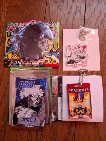 히로아카 다비 엔데버 스탯 카드 패키지풍 키체인 퍼즐