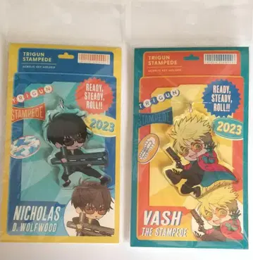 밧슈 니콜라스 트라이건 아크릴 키링 SD 캐릭터 TRIGUN