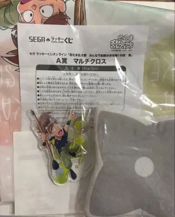 닌타마 란타로 니지야 산노스케 세가 럭키 쿠지 아크릴 스탠드 멀티 크로스