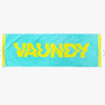 [ 미개봉 ] VAUNDY 로고 자카드 타월 후쿠오카