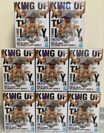 원피스 KING OF ARTIST 루피 기어5 니카 8개 세트