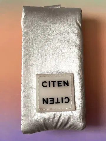 CITEN x 파미쿠라 스토어 립 케이스 나니와단시 콜라보 실버